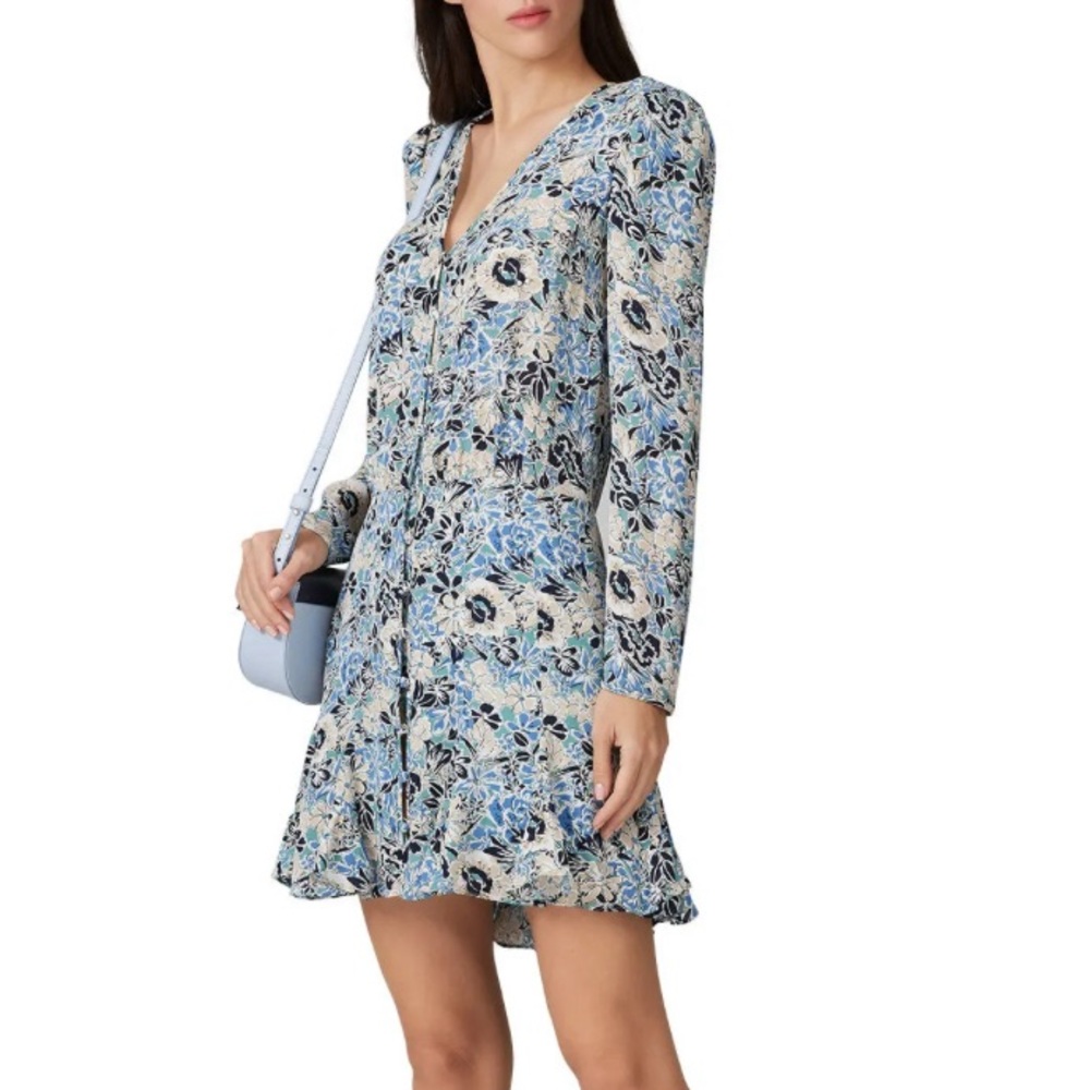 Silk Riggins Dress Veronica Beard